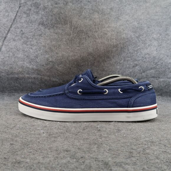 Nautica Shoes Mens 9.5 Sneaker Boat Slip On Casual Canvas Moc Toe Blue Spinnaker main image 6